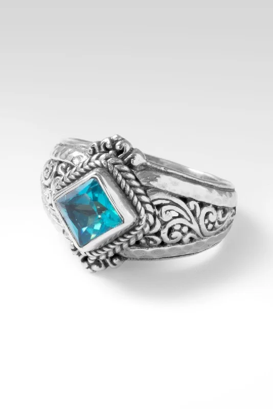 Benevolence Ring II™ In Bali Breeze™ Mystic Topaz