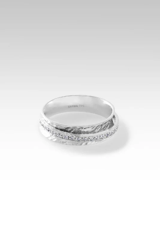 Circle of Faith Ring™ in White Zircon