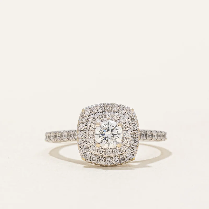 Diamond Engagement Ring | 0.58ctw | SZ 6.25 |