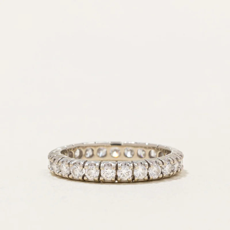 Handcrafted Jewelry Sale – Unique Designs At Low Prices Diamond Eternity Ring | 0.88ctw | SZ 5.25 |