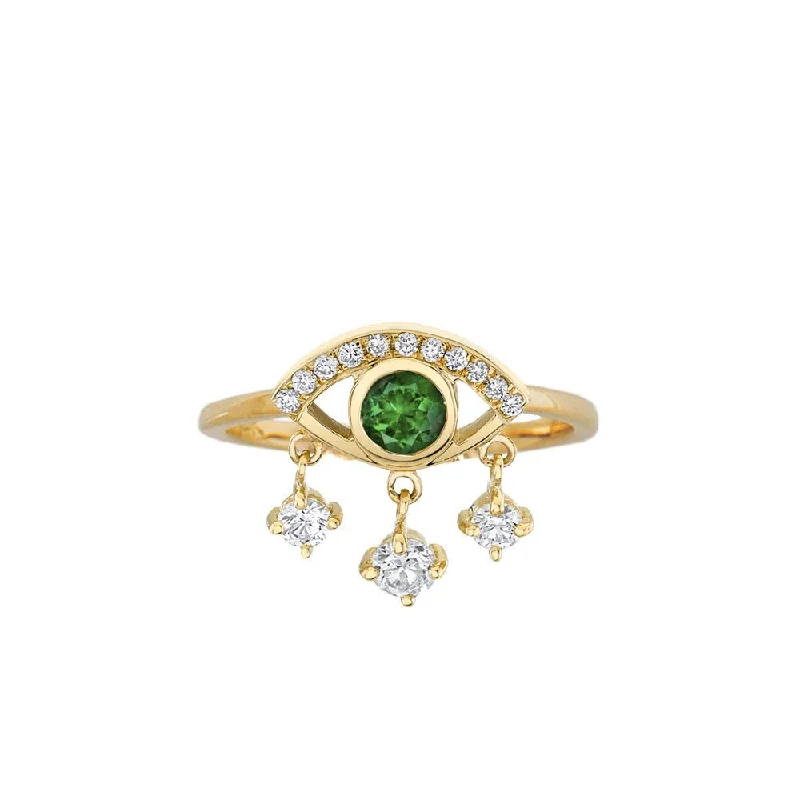 Breathtaking Jewelry At Limited-Time Savings Emerald Eye of Emotions Ring