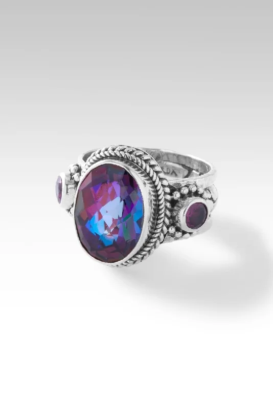 Exuberant Joy Ring™ in Xanadu™ Mystic Quartz