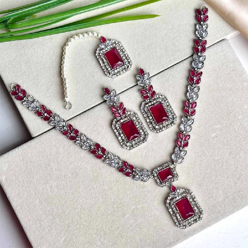 Seasonal Jewelry Deals – Elevate Your Style Kiara Set (Ruby Red)