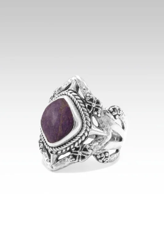 Light of the World Ring™ in Purpurite