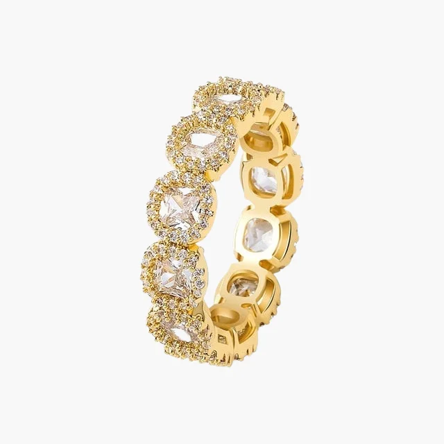 Exclusive Online Jewelry Sale – Don't Wait Cluster Ring – GOLD