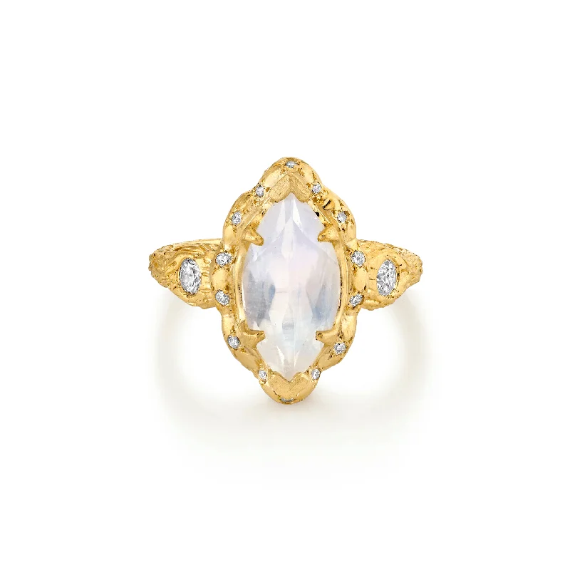 Timeless Jewelry Styles At Wallet-Friendly Prices Queen Marquise Moonstone Ring