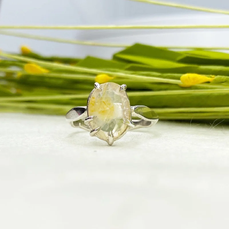 Unique Jewelry For Less – Shop The Sale Now Rose Cut Yellow Sapphire Ring