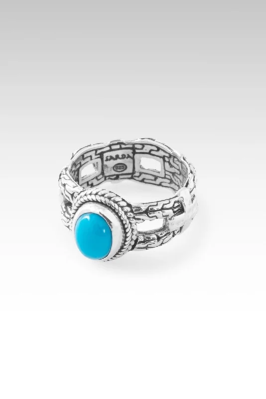 Armor Ring II™ in Sleeping Beauty Turquoise