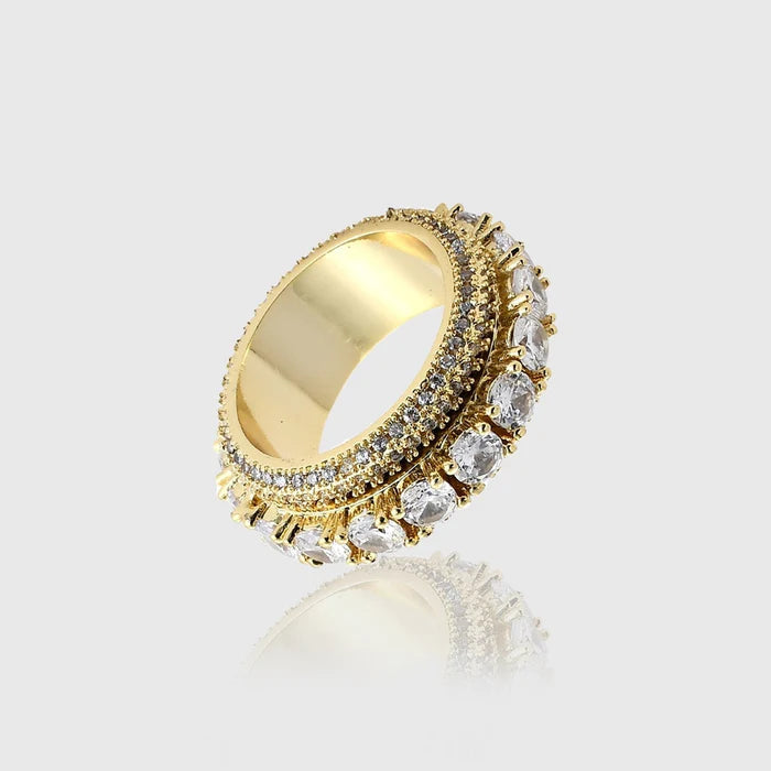 Elegant Jewelry, Exclusive Prices – Shop Now Iced out all around ring - Gold