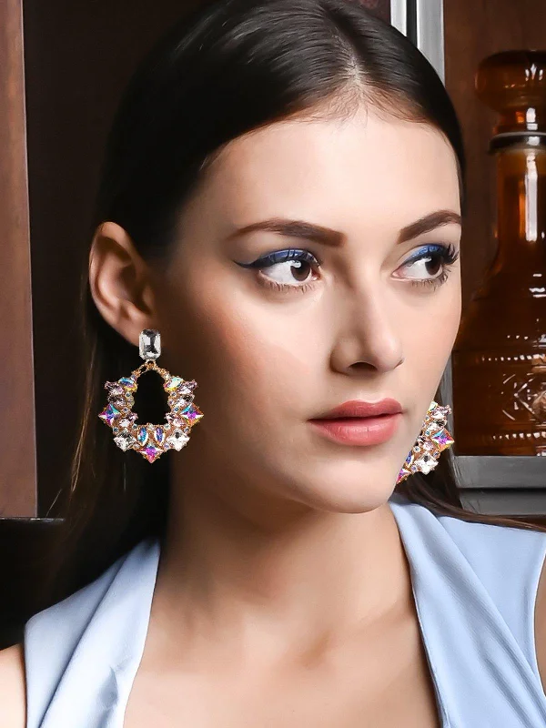 The Perfect Jewelry Piece At The Perfect Price Odette Women Gorgeous Crystal Statement Earrings