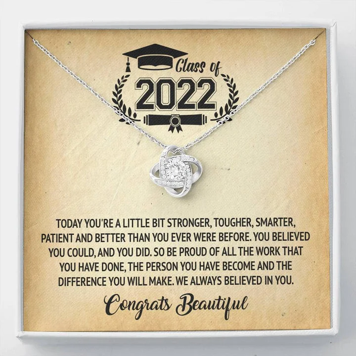 Jewelry Sale – Exclusive Styles At Lower Prices Graduation Necklace Gift - We Always Believed In You - College High School Senior Master MBA PHD Graduation Gift -