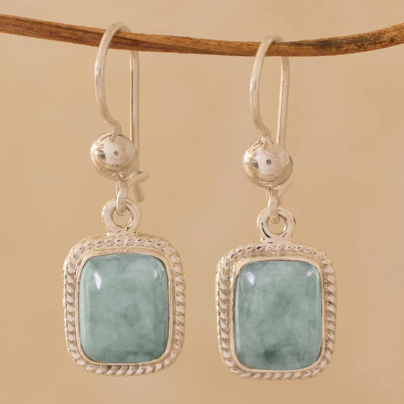 Dazzle With Discounts – Shop Jewelry On Sale Life Divine Guatemalan Green Jade Artisan Crafted Earrings