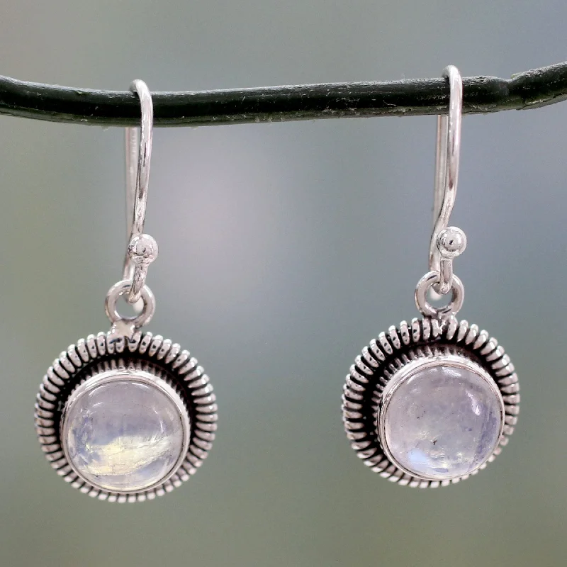 Clearance Sale On High-End Jewelry Collections Moon Over India Artisan Crafted Moonstone Sterling Silver Women's Jewelry