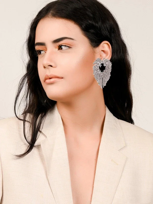 Everyday Jewelry Essentials Now On Sale Odette Women Black Metal Earring