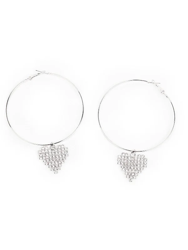 Jewelry Clearance – Final Chance To Save Big Odette Women Silve Metal Earrings