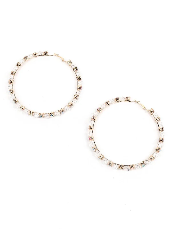 Trending Jewelry Now At Unbeatable Prices Odette Women Gold Metal Hoops