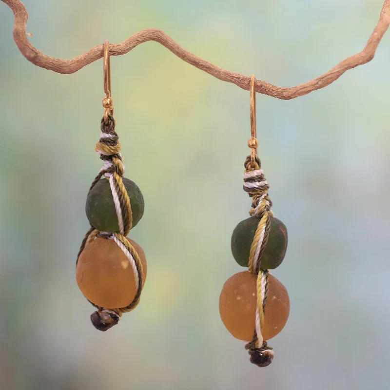 Shop Signature Jewelry Styles At Exclusive Prices Summer Fields Modern Recycled Glass Dangle Earrings