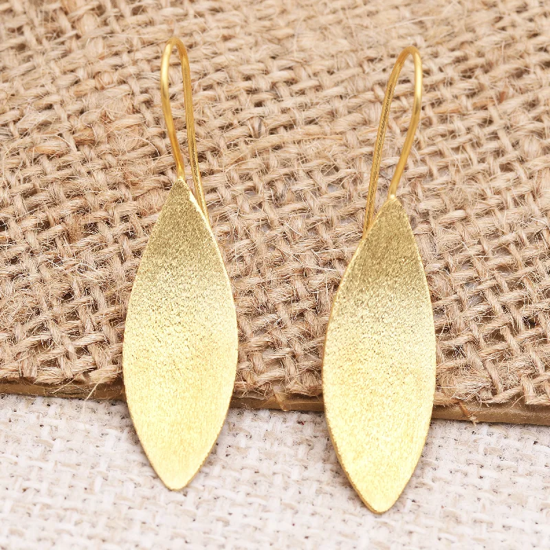 Limited-Time Jewelry Discounts – Shine Without The Splurge Sunflower Seeds Artisan Made Gold-Plated Floral Drop Earrings