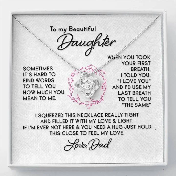 Jewelry Deals That Sparkle – Shop Today Daughter Gift Daughter Necklace From Dad Birthday Anniversary Graduation Wedding Gift For Her Girls Women