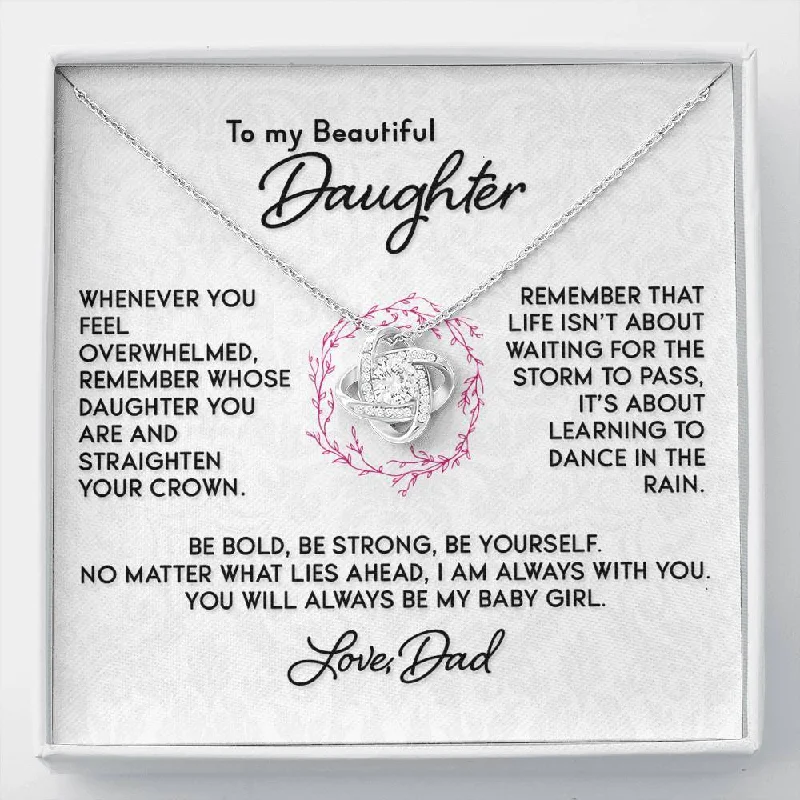 Sparkle For Less – Shop Our Limited-Time Jewelry Deals To My Beautiful Daughter Necklace Father Daughter Necklace Necklace Gift For Her Birthday Valentine Wedding