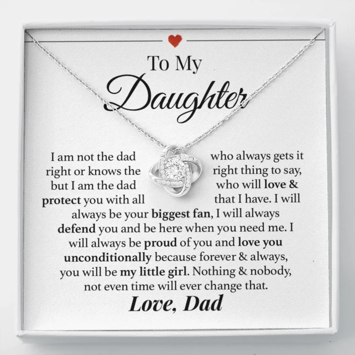 Bestselling Jewelry Now On Sale – Elevate Your Look To My Daughter Necklace Gift - Dad To Daughter Necklace Birthday Wedding Anniversary Gift For Her Daughter