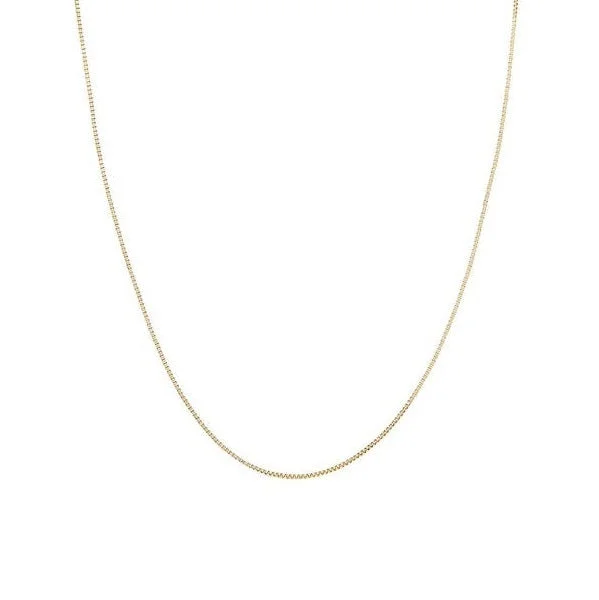 14KT Yellow Gold 16-inch 0.5MM Box Chain