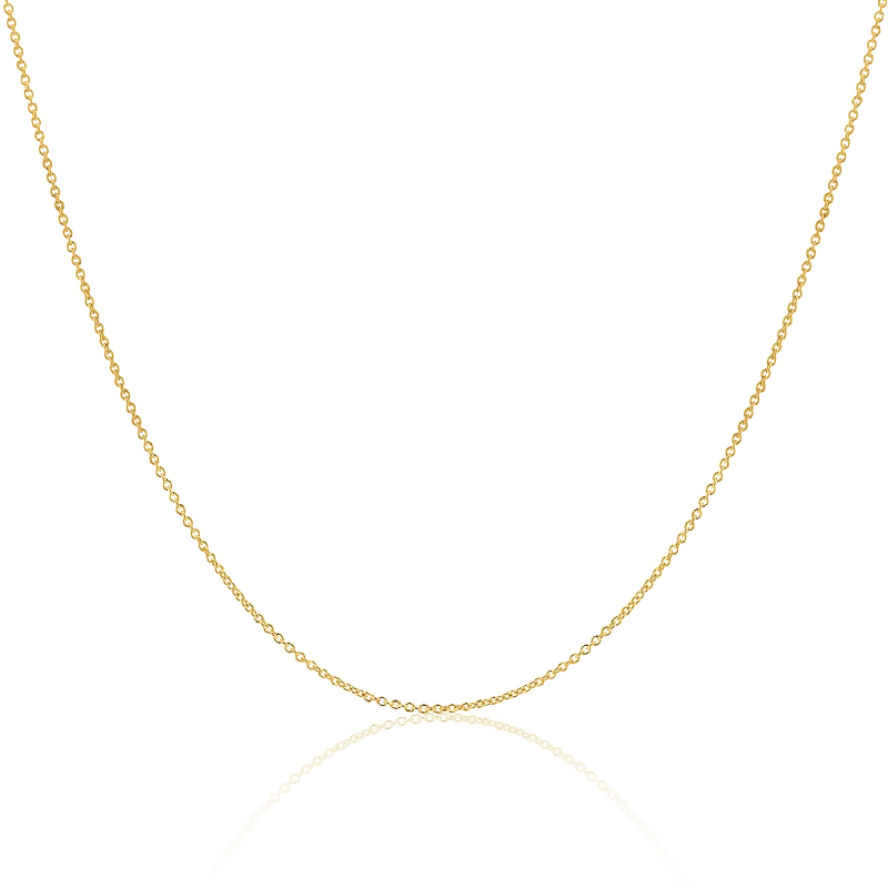 Everyday Jewelry Essentials Now On Sale 14K Gold Cable Chain Necklace
