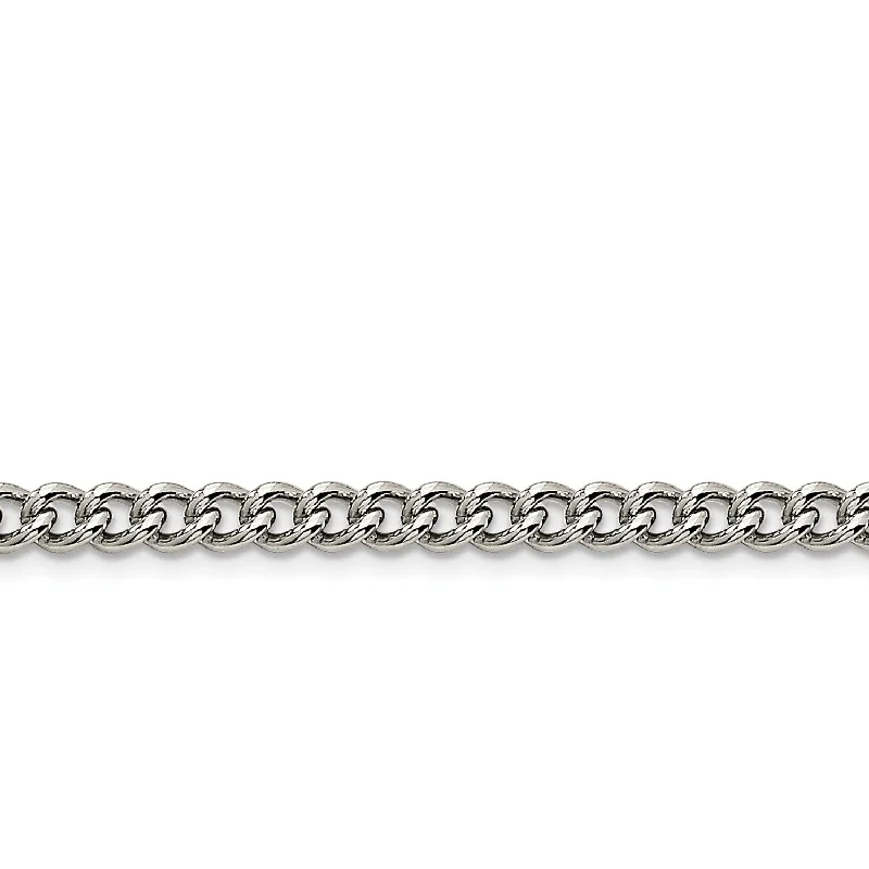 Stainless Steel 5.3mm 22in Round Curb Chain