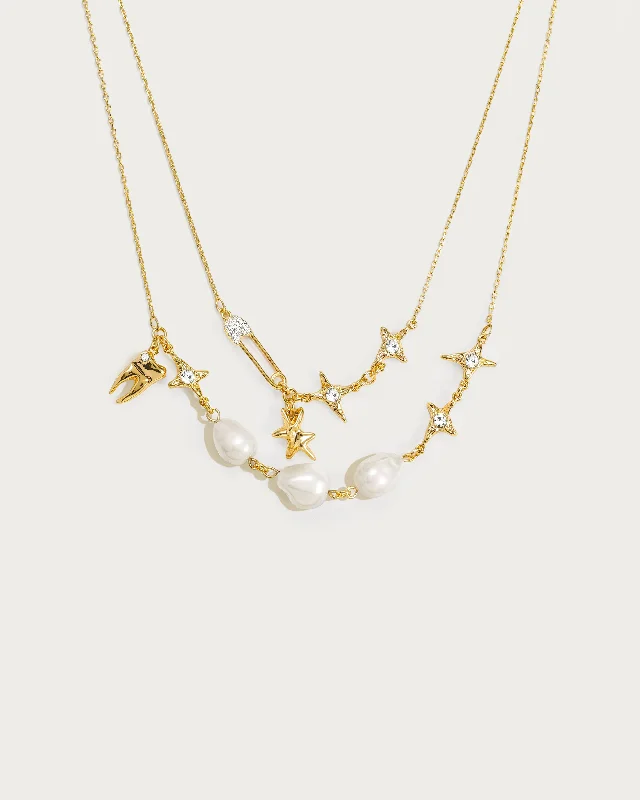 The Mellow Necklace in Gold