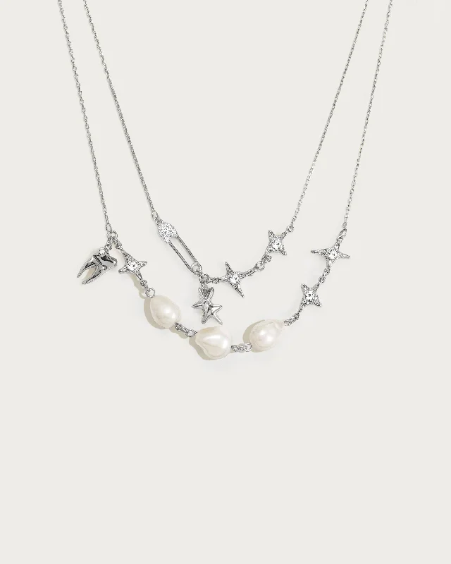 The Mellow Necklace in Silver