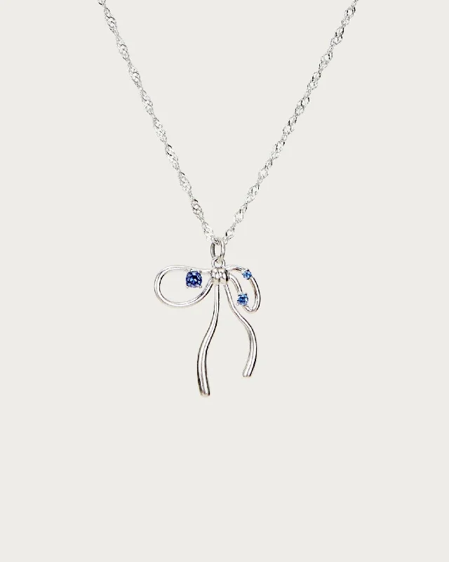 The Miffy Necklace in Silver