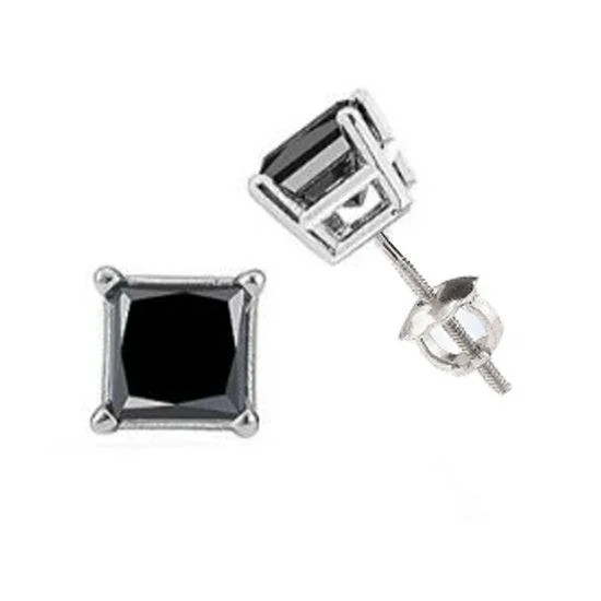 Seasonal Jewelry Deals – Elevate Your Style 1/2 CTW Diamond Solitaire Stud Earrings in 10KT White Gold