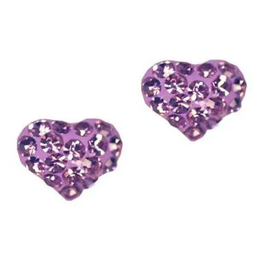 Grab Your Dream Jewelry At The Lowest Prices 14KT Yellow Gold Childrens Heart Stud Earrings