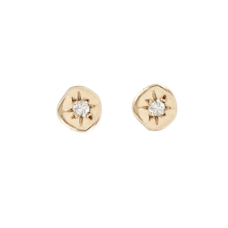 Alula Studs - 14k