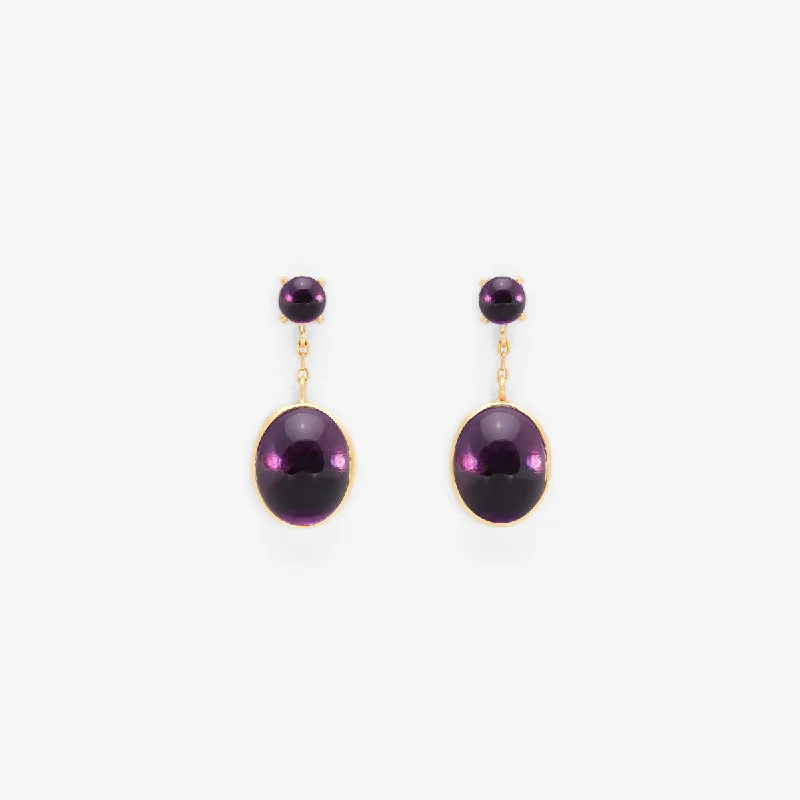 Amethyst Glacé Earring | E8601AM