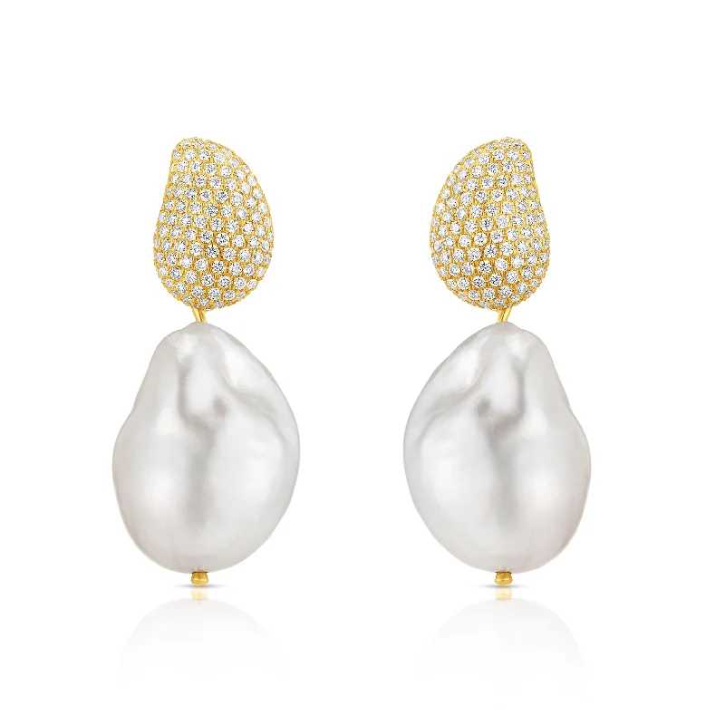 Baroque Pearl Earrings