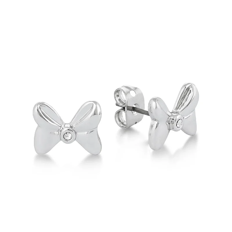 Luxury Meets Affordability – Jewelry Sale Live Now Disney Minnie Mouse Crystal Bow Stud Earrings