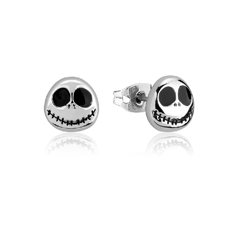 Grab Your Favorite Jewelry At The Lowest Prices DISNEY The Nightmare Before Christmas Jack Skellington Stud Earrings