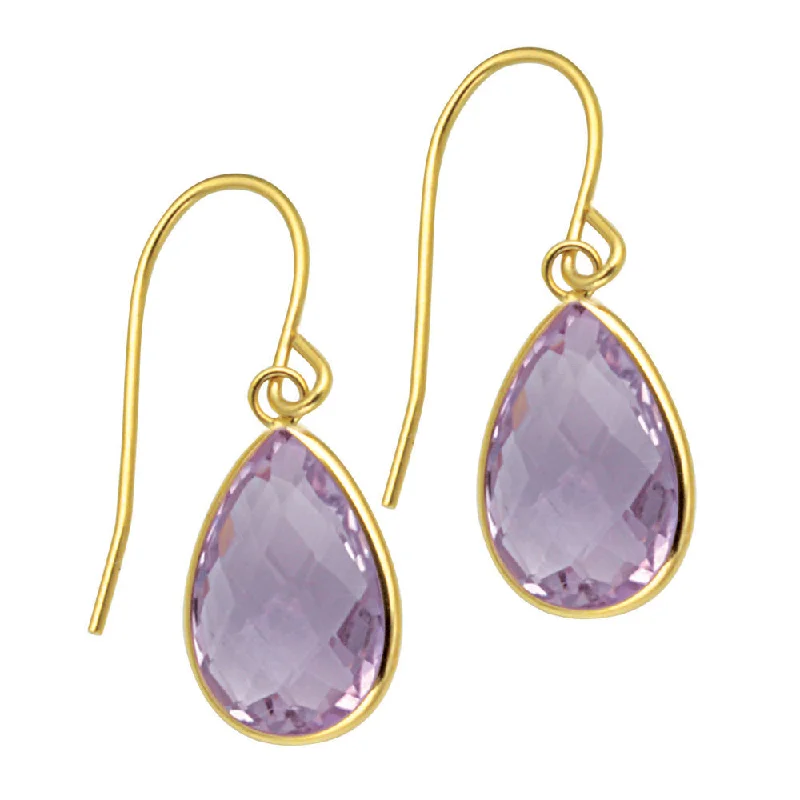 Amethyst Drop Earrings