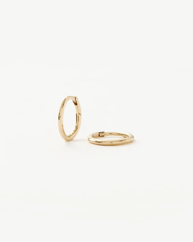 Fine Classic Mini Hoop Earrings