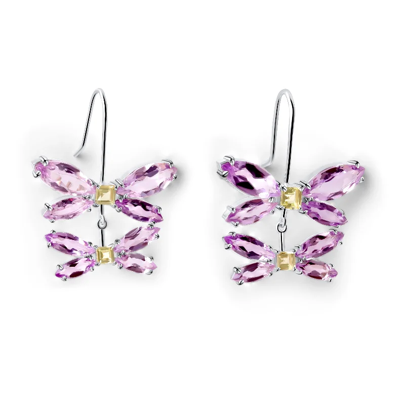 Infinity Butterfly Earrings