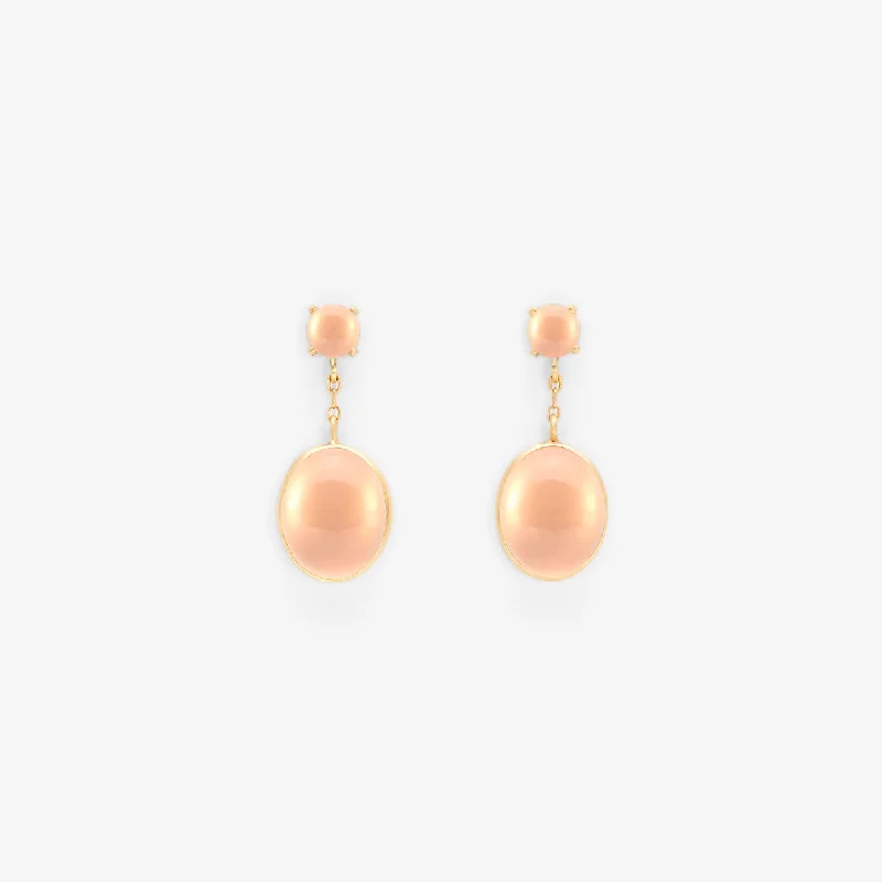 Rose Quartz Glacé Earring | E8601RQ