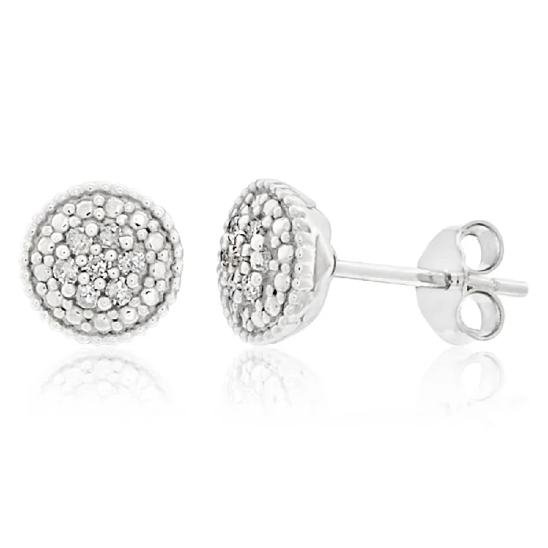 Jewelry Deals That Sparkle – Shop Today Sterling Silver Diamond Stud Earrings