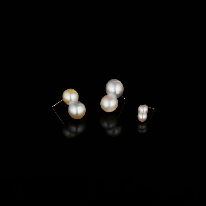 Twin Akoya Pearl Earrings | DPE-OOAK