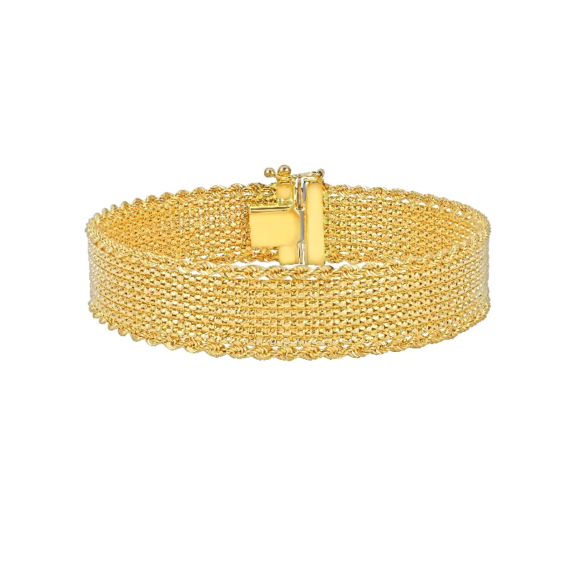 14K Gold Cleopatra Bracelet