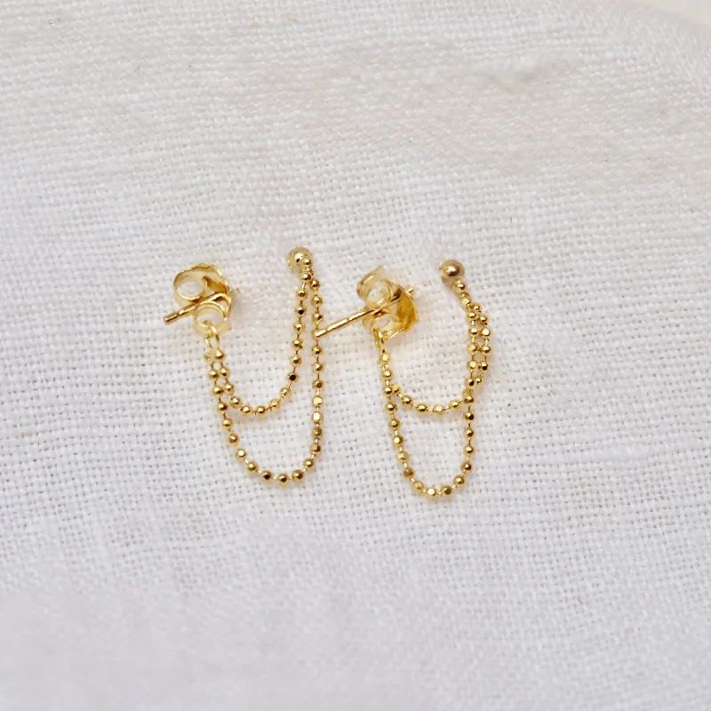 14k Chain Stud