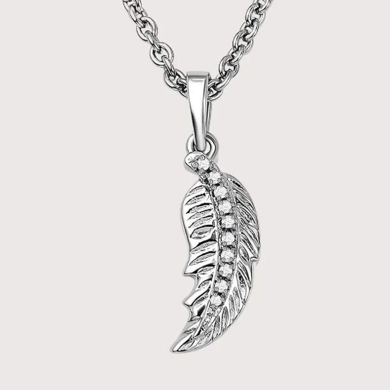 Celebrate Every Occasion With Sparkling Savings Ocean Plume Diamond Pendant