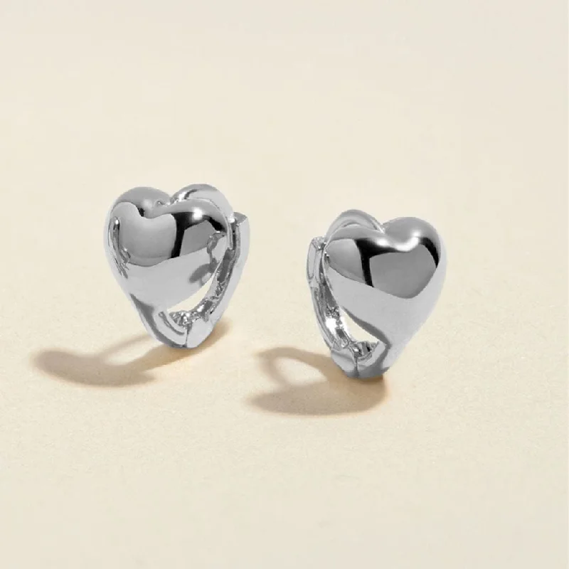 Jewelry Clearance – Final Chance To Save Big Boo heart mini huggie earrings