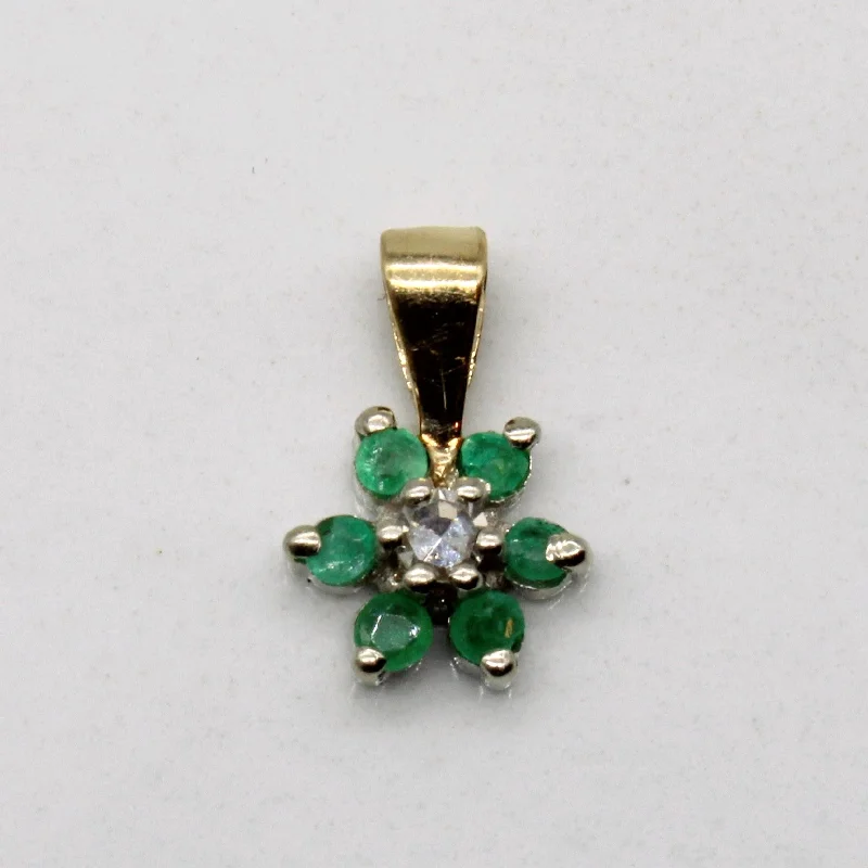 Best-Selling Jewelry Now Available At Special Deals Emerald & Diamond Pendant | 0.06ctw, 0.02ct |